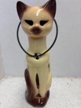 Siamese cat 12 inches tall