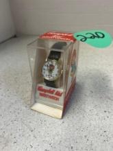 vintage Campbell kid wristwatch in box
