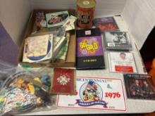 older CDs, snow White, 50s rock n roll, Lenox ornament, and more