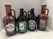 4 advertising Beer growlers