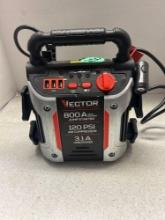vector the freedom of power jump starter and air compressor