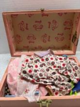 GINNY doll clothes in GINNY chest