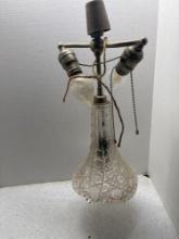 Interesting hanging crystal light