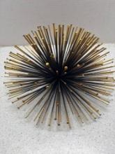 Porcupine mid-century wall hanging