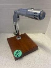 vintage electro voice microphone model 664 on wooden base