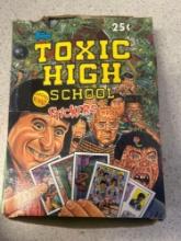 1991 Topps toxic high school stickers full case