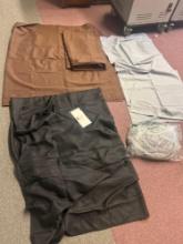table cloth, sheets, covers