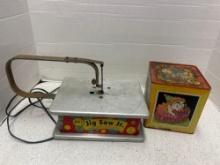 antique jig saw jr and jack in the box