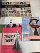 Vintage paper items