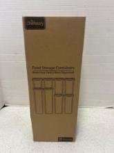 eight piece food storage containers