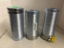 three extra thick dryer vent hoses