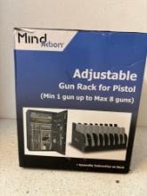 adjustable gun rack for pistol