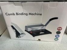 comb binding machine
