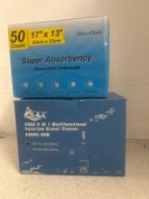 disposable under pads and eight and one multifunctional aquarium gravel cleaner