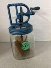antique DAZEY butter churn