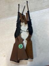 pump master and Coleman, BB guns