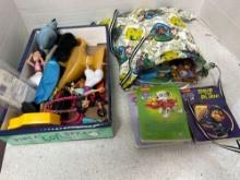 paw patrol items, and Aladdin toys