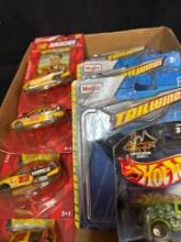 NASCAR hot wheels and MAISTO cars
