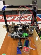 Tarantula 3-D machine and accessories