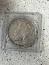 Silver piece dollar 1922