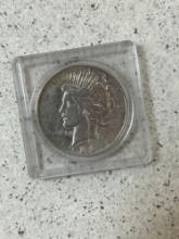 Silver peace dollar 1922