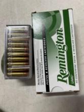 Remington pistol and revolver cartridges and CCI Maxi mag 22 WMR HP Hollow points