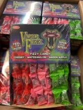 38 cases Viper fizz so sour hard candy
