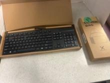 lunch bag and key board