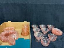 Pink imperial BelAire Glass