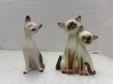 mid century siamese cat decorations