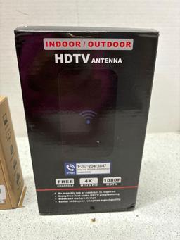 Ethernet cable and HDTV antenna