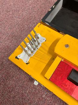 Cool, handmade instrument and xylophone