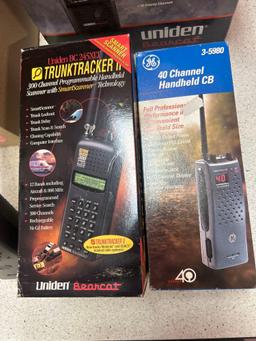 UNIDEN and GE radios scanners