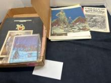 large quantity of 1960s Boy Scout paper items