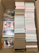 box of baseball cards