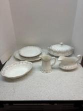 Homer Laughlin Hudson dishes, plates, and serving pieces
