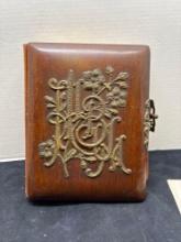 victorian album full of vintage photos