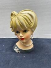 vintage NAPCOWARE head vase