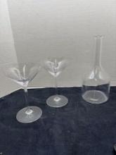 RIEDER 11 pieces glass