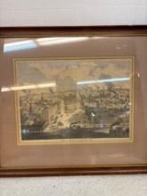 Lithograph/Print of Utica, New York