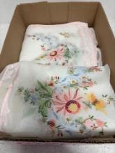 Antique runner and placemats