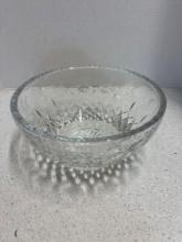 Rogaska Gallia crystal salad bowl, heavy