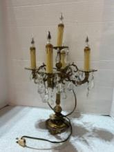 brass cherub candelabra