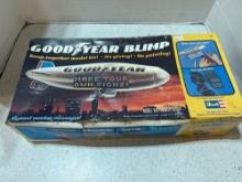 vintage Goodyear blimp model kit in box