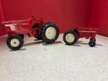 Vintage diecast tractors