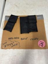 Velcro knife, belt clips