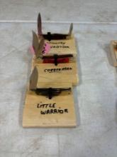 Three pocket knives