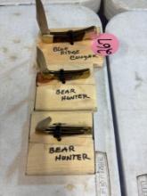 Three pocket knives