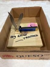 Big game, trapper knife