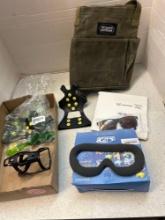 ski goggles, glasses, goggles, shoe grips